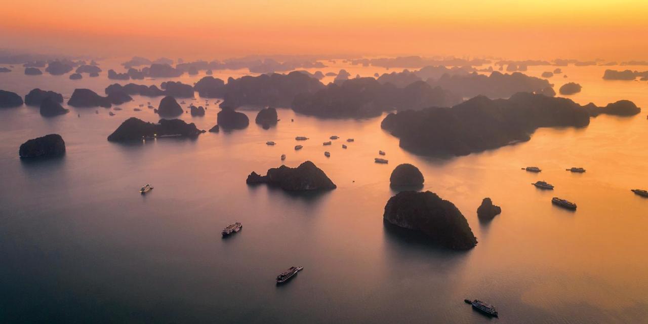 Hotel Sena Cruises - Wonder On Lan Ha Bay Ha Long Esterno foto